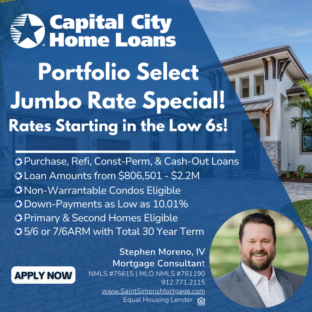 Portfolio Select Low Jumbo Mortgage Rates